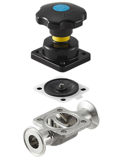 BNW Series Weir Diaphragm Valves