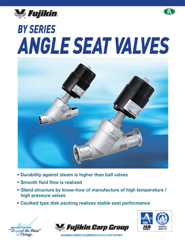 BY Series - Angle Seat Valves