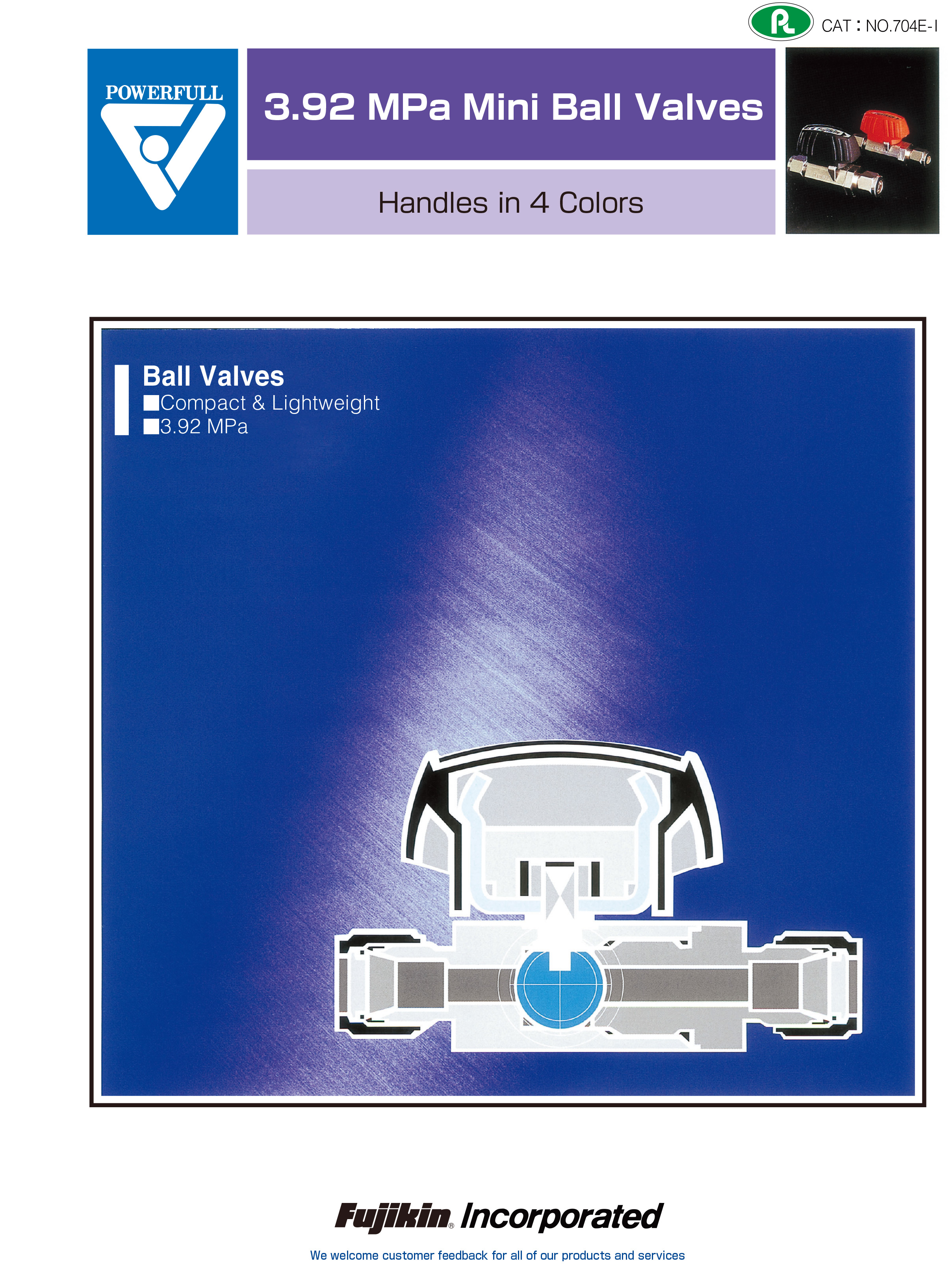 Valves - Powerfull - 3.92MPa Mini Ball Valves