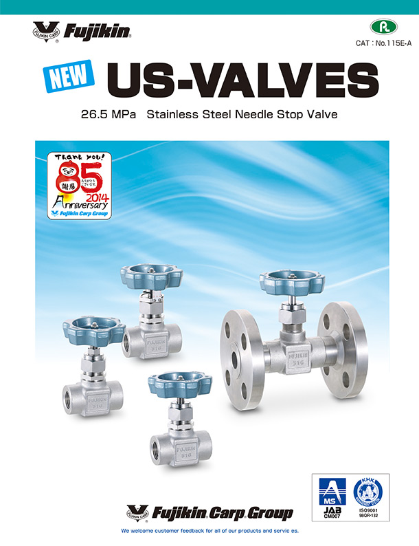 Valves - US Valves 26.5 Mpa - Needle Stop Valves