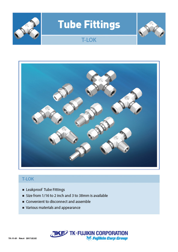 Fittings - T-Lok Series - Tube Fittings