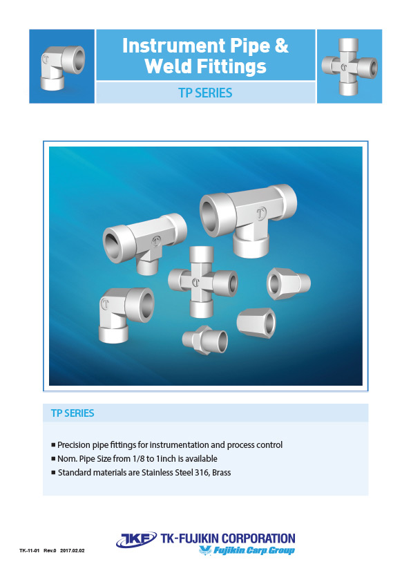 Fittings - TP-Series - Instrument Pipe & Weld Fittings