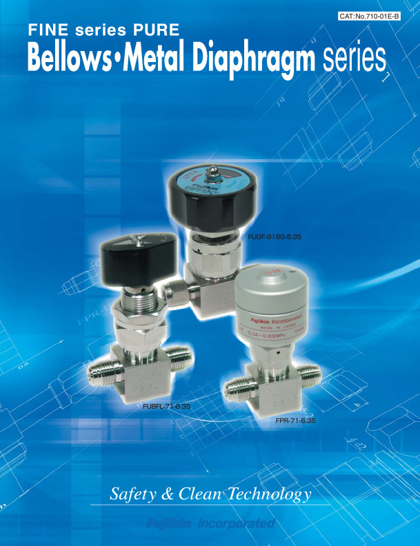 FINE Series PURE - Bellows Metal Diaphragm Series