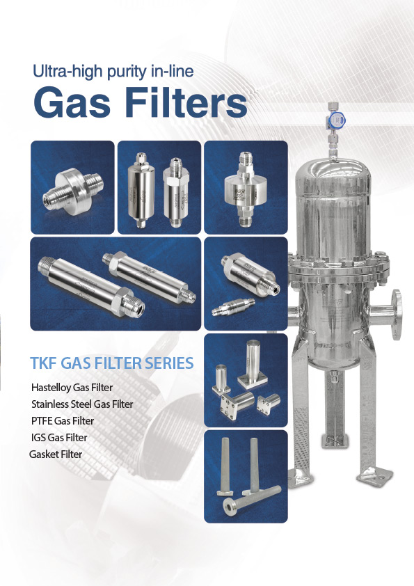 Ultra-high purity in-line Gas Filters
